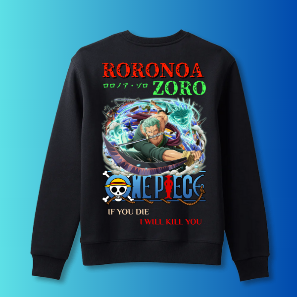 zoro drag - sweatshirt