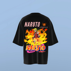 Naruto fire - oversized tshirt