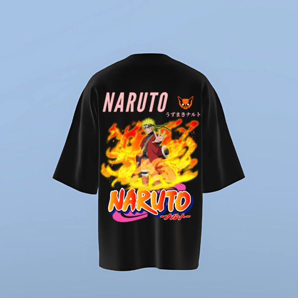 Naruto fire - oversized tshirt