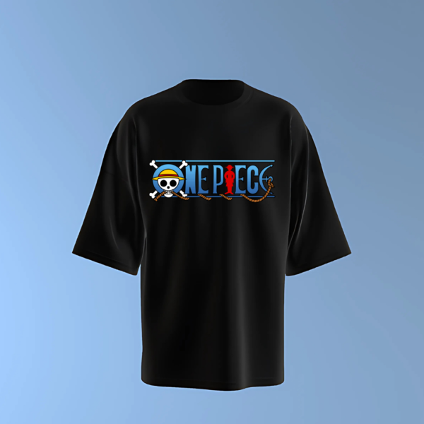 onepiece skull - oversized tshirt