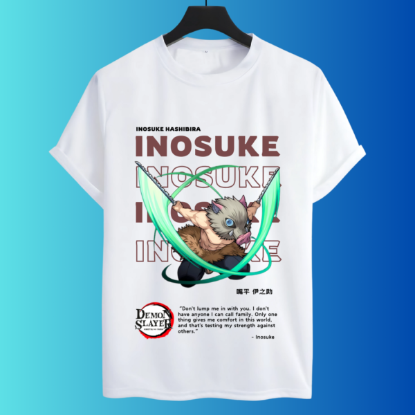 inosuke flying regular t-shirt