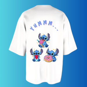 blue cappy BACK oversized t-shirt