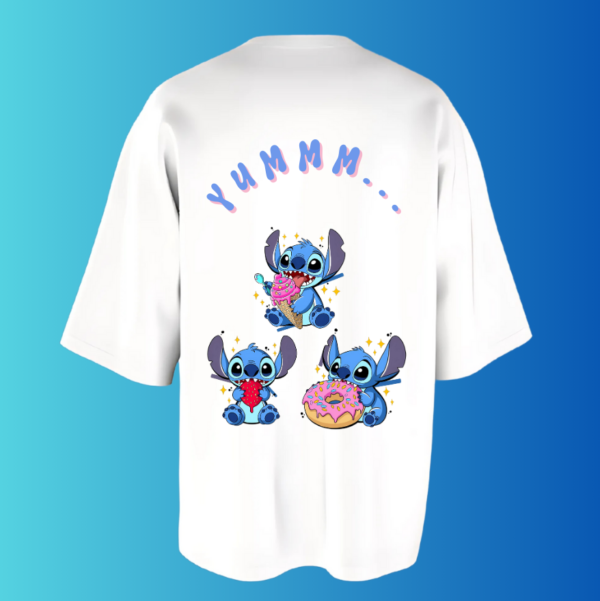 blue cappy BACK oversized t-shirt