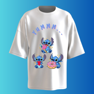blue cappy FRONT oversized t-shirt