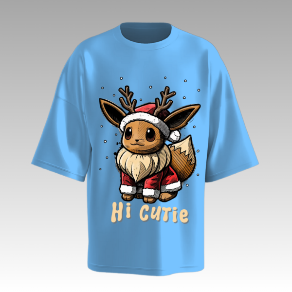 hi cutie oversized t-shirt