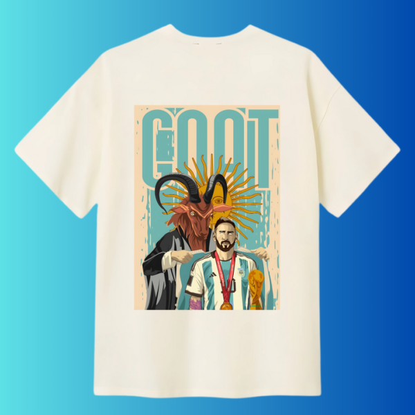champ messi oversized t-shirt