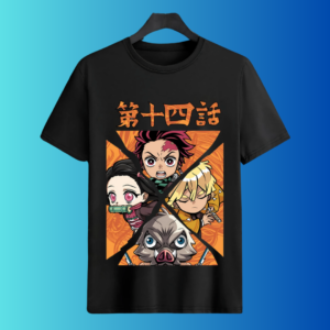 four deamonslayer regular t-shirt