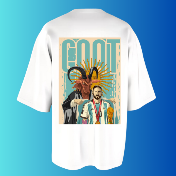 champ messi oversized t-shirt