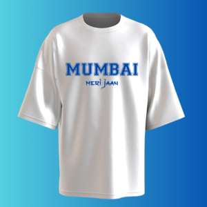 mumbai meri jaan oversized t-shirt
