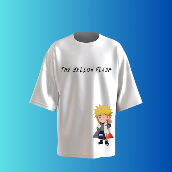 the yellow flash oversized t-shirt