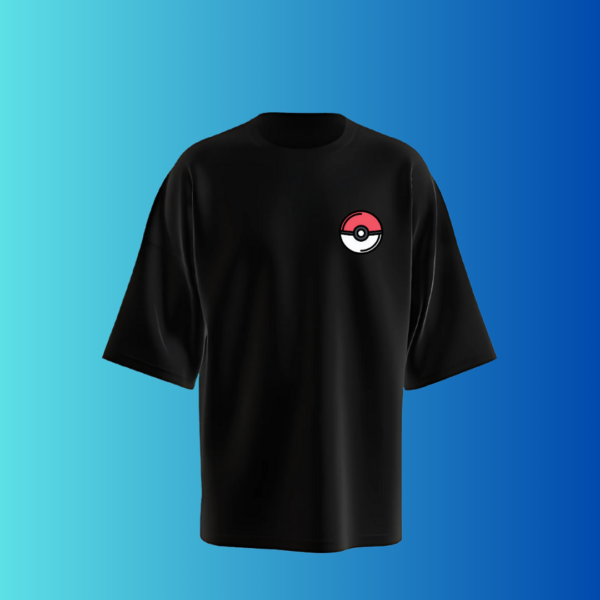 hungry pokemon oversized t-shirt