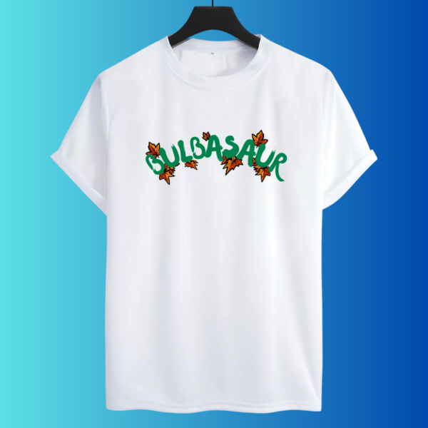 bulbasaur on back t-shirt