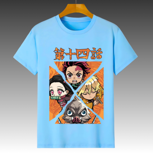 four deamonslayer regular t-shirt