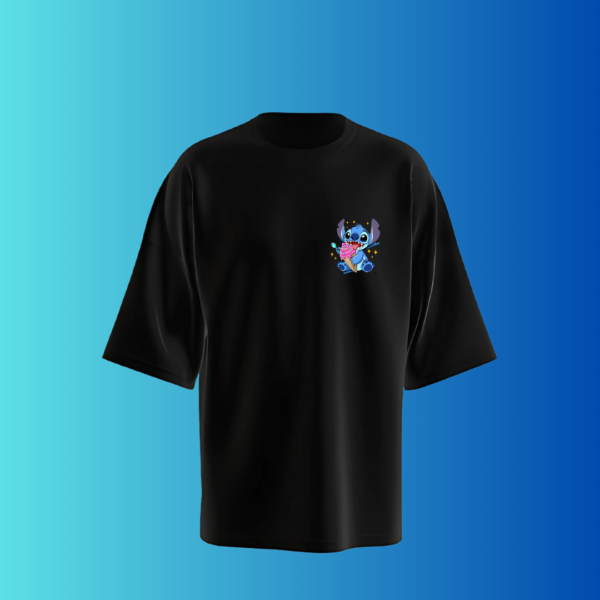 blue cappy BACK oversized t-shirt
