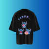 blue cappy BACK oversized t-shirt