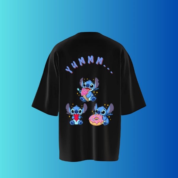 blue cappy BACK oversized t-shirt