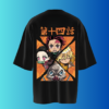 four deamonslayer oversized t-shirt