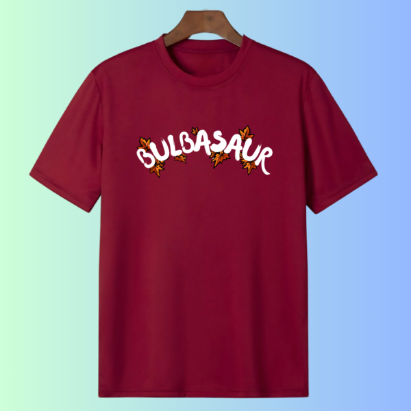 bulbasaur on back t-shirt