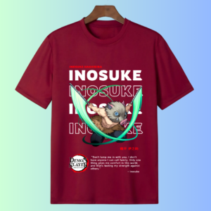 inosuke flying regular t-shirt