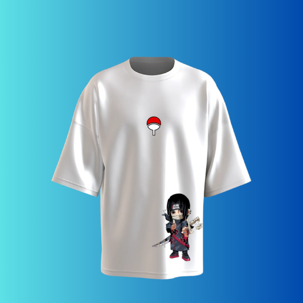 red itachi oversized t-shirt